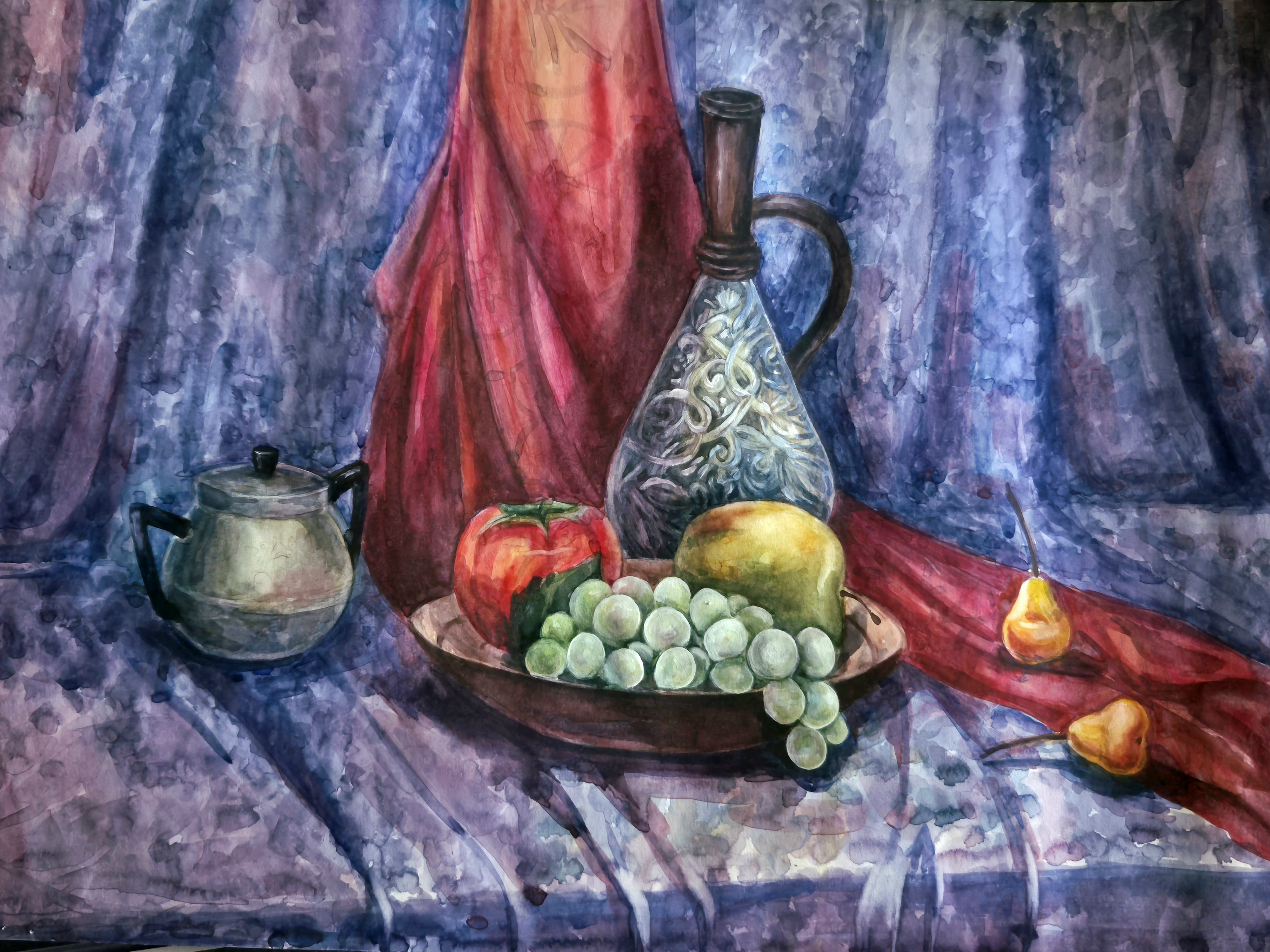 Мой рисунок: забытый натюрморт