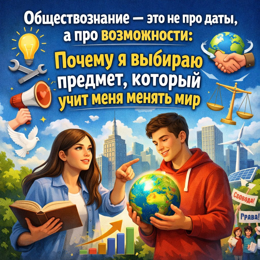 Предмет, который учит менять мир: почему мне нравится изучать обществознание