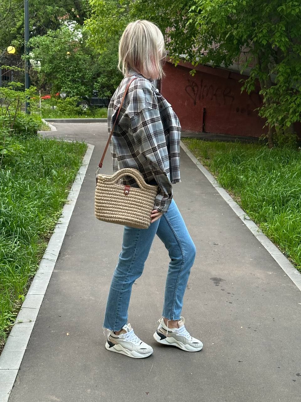 Ручная работа: сумка из джута «Зула»