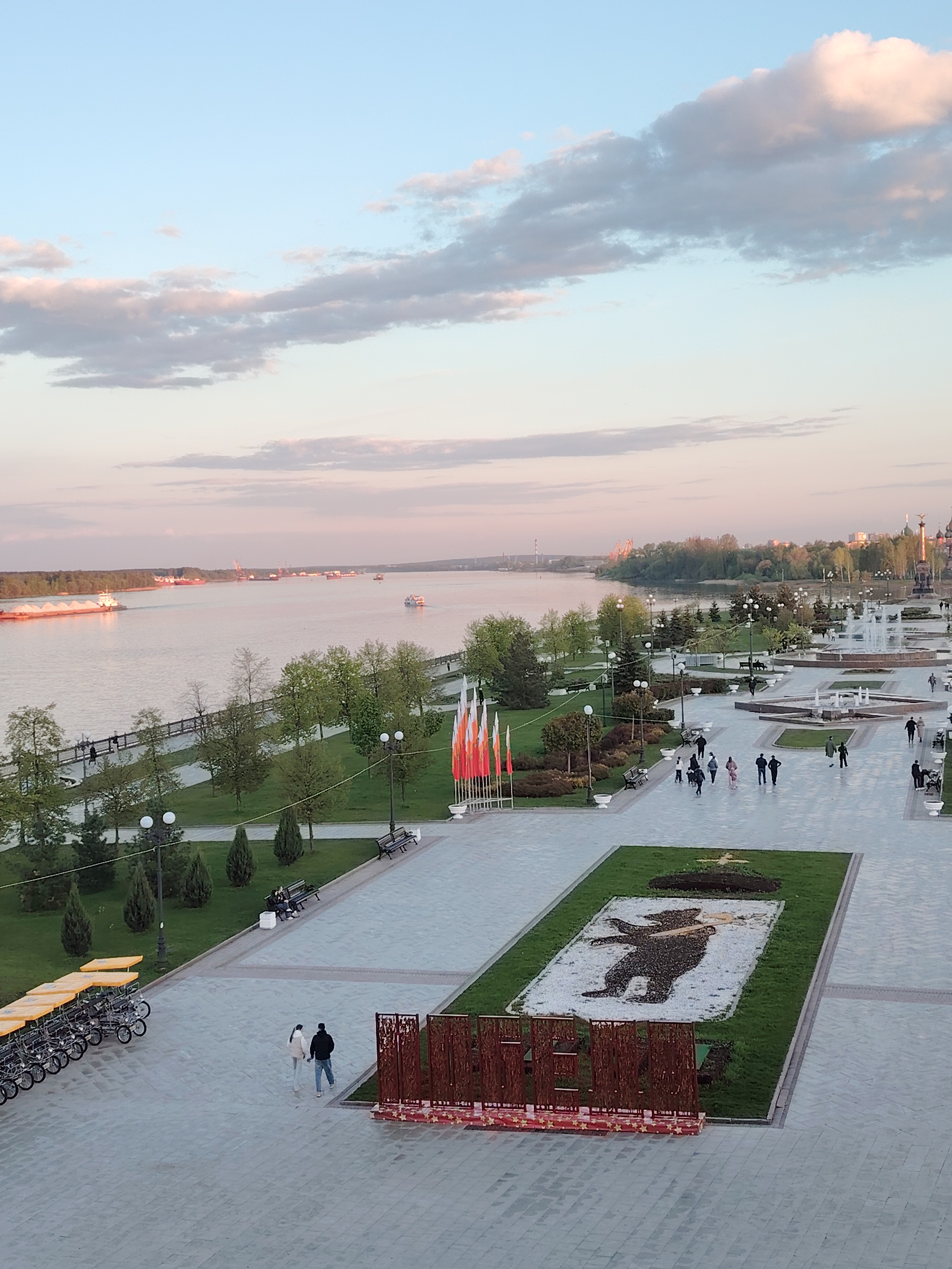 Съемка неба: вечерняя прогулка
