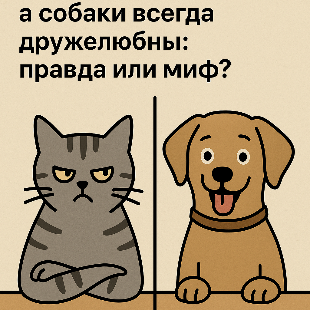 «Кошки не любят людей, а собаки всегда дружелюбны»: почему это миф