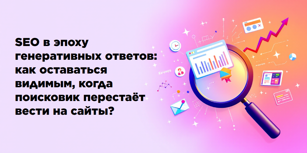 SEO в эпоху генеративных ответов: как быть видимым, когда поисковик перестает вести на сайт
