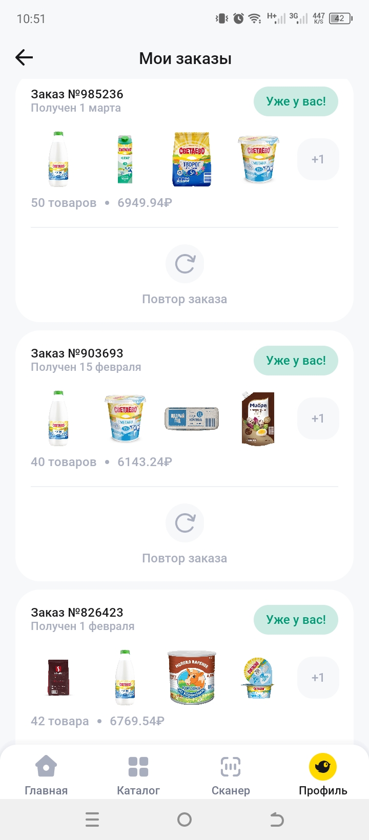 Тратим на еду до 60 000 ₽ в месяц на четверых в Подмосковье