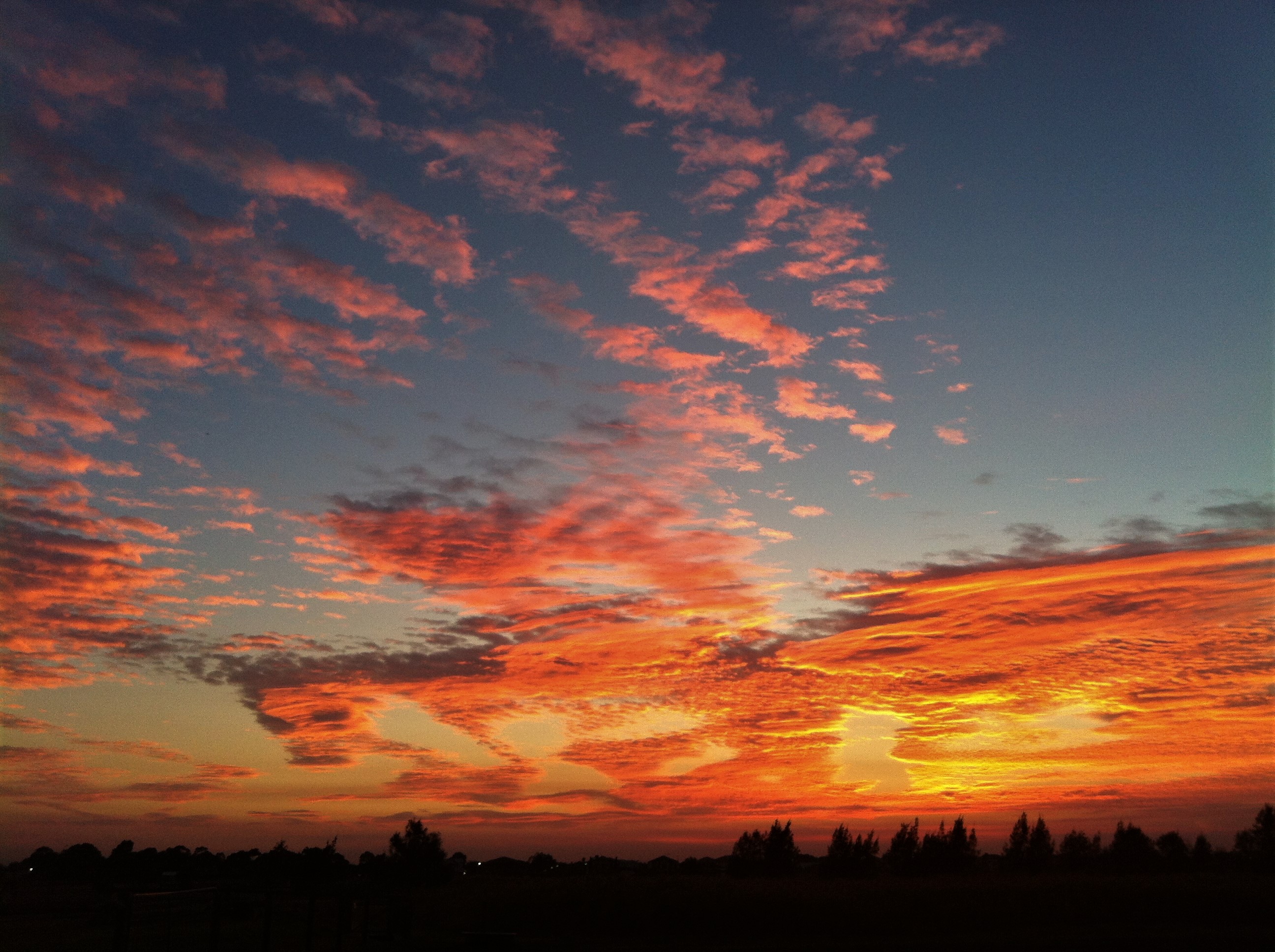 Мобильное фото: небесный холст