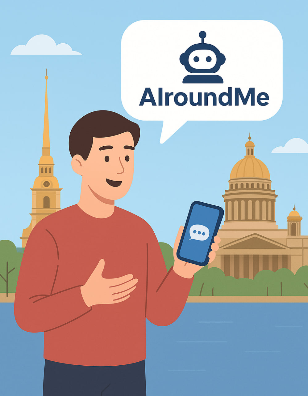 Я разработал бота, который помогает путешественникам открывать достопримечательности в России и мире