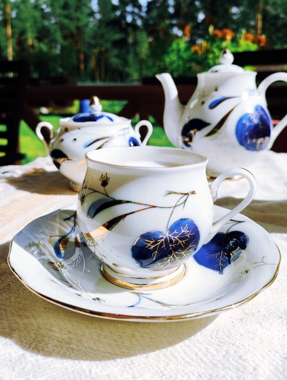 Моя любимая посуда: чайный сервиз «Липовый цвет»