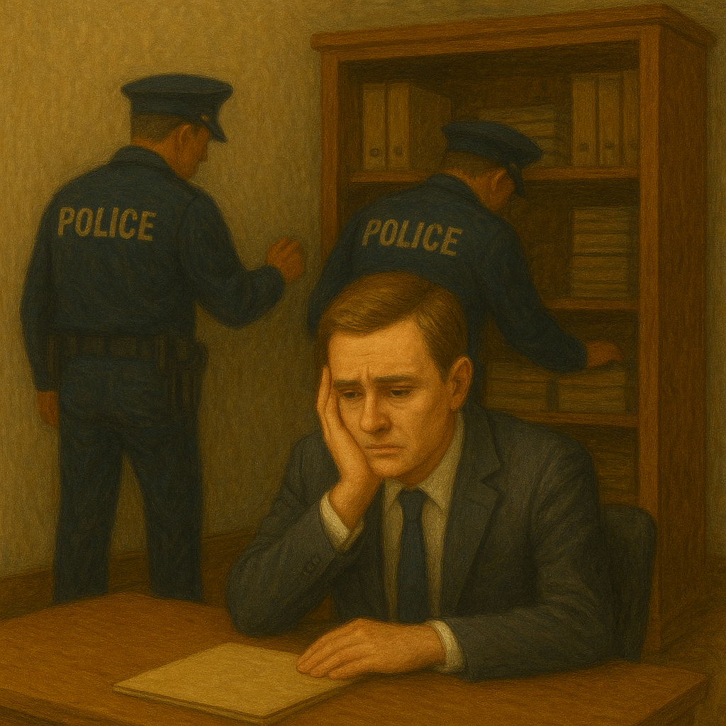 Обыск в офисе: что делать начальнику