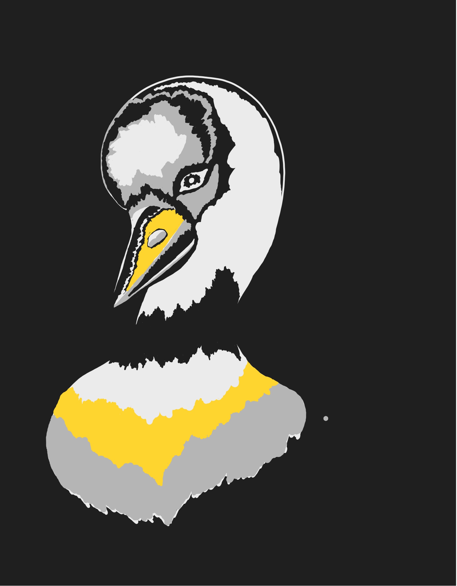 Мой рисунок: птица