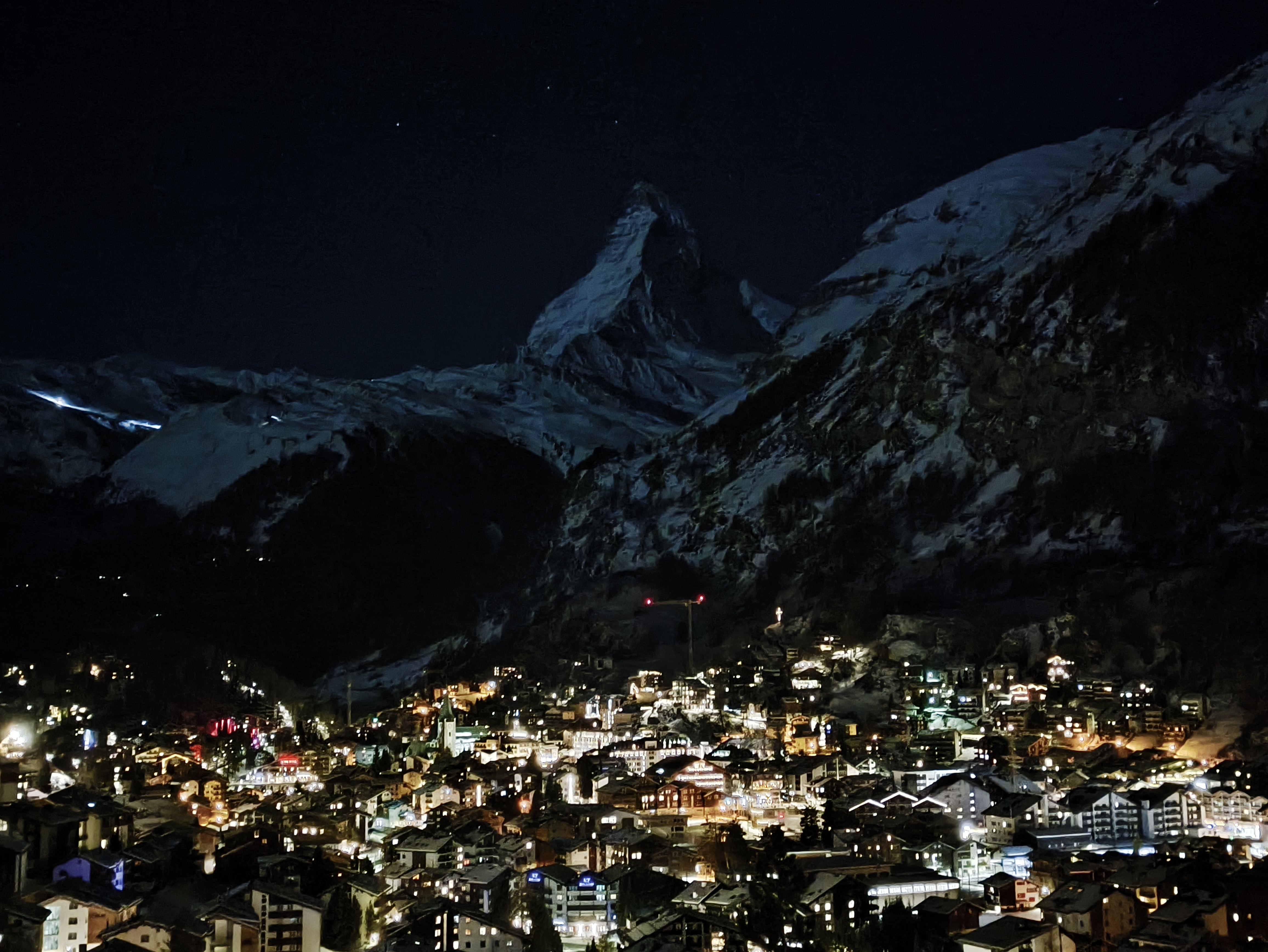 Мобильное фото: Церматт, Маттерхорн