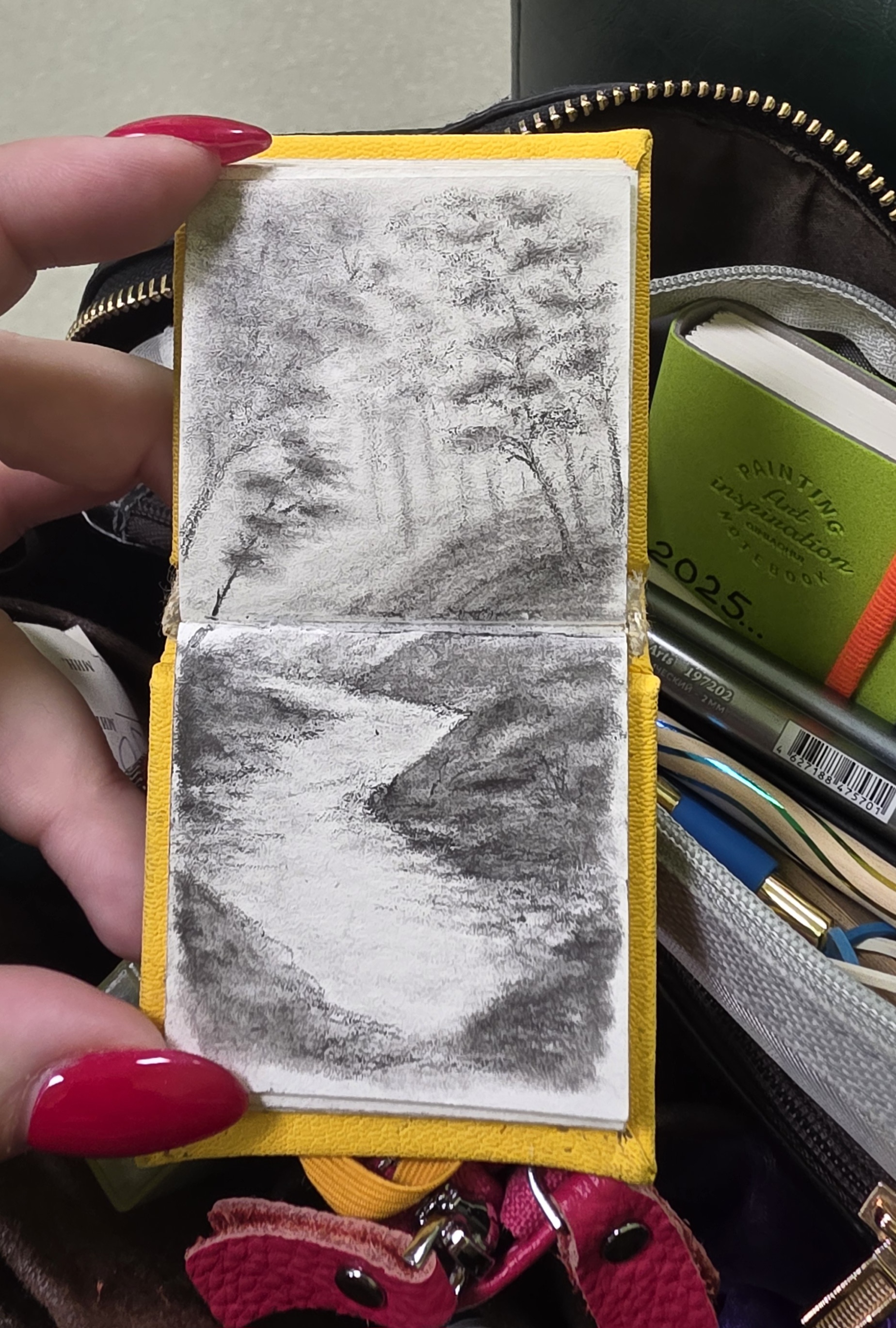 Мои рисунки: миниатюры, которые помогают отдохнуть от работы