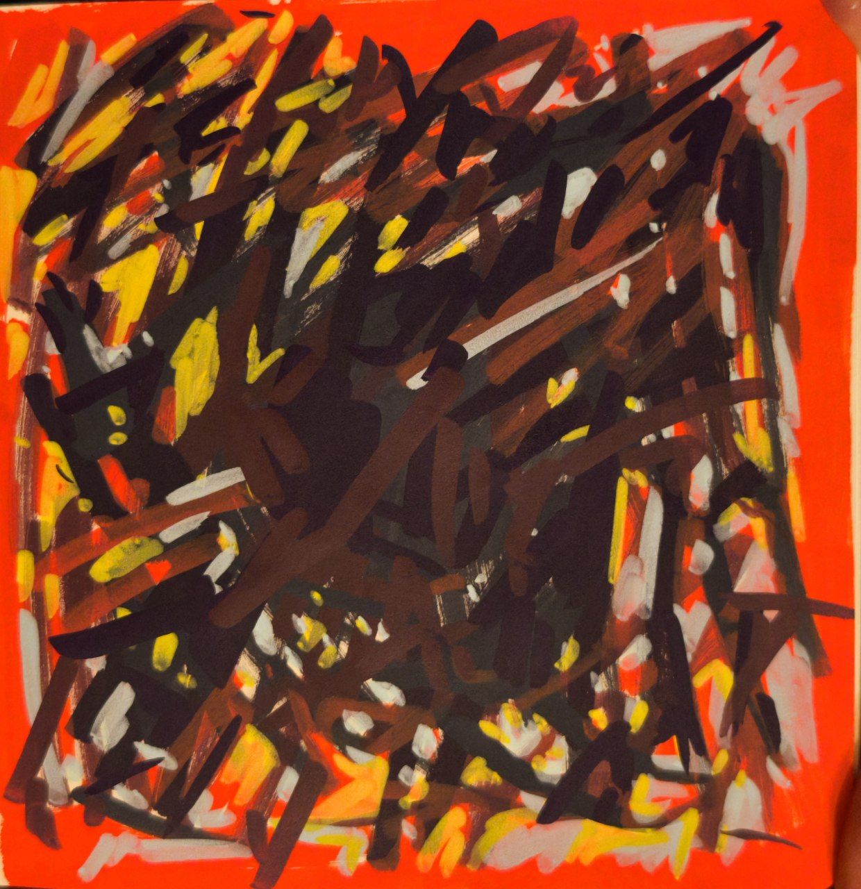 Мои рисунки: абстракция на видение себя и любви