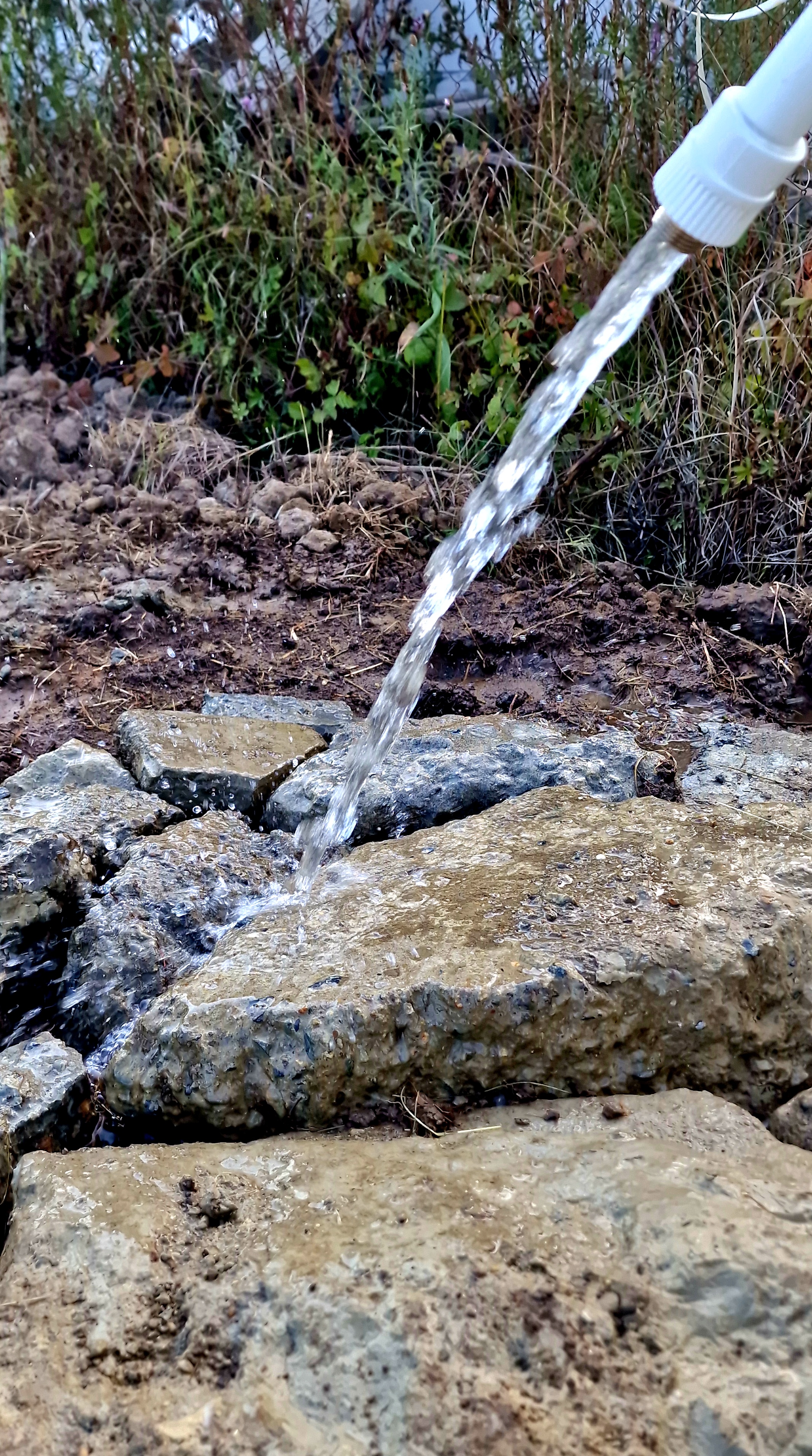 Как мы провели холодную воду на участок