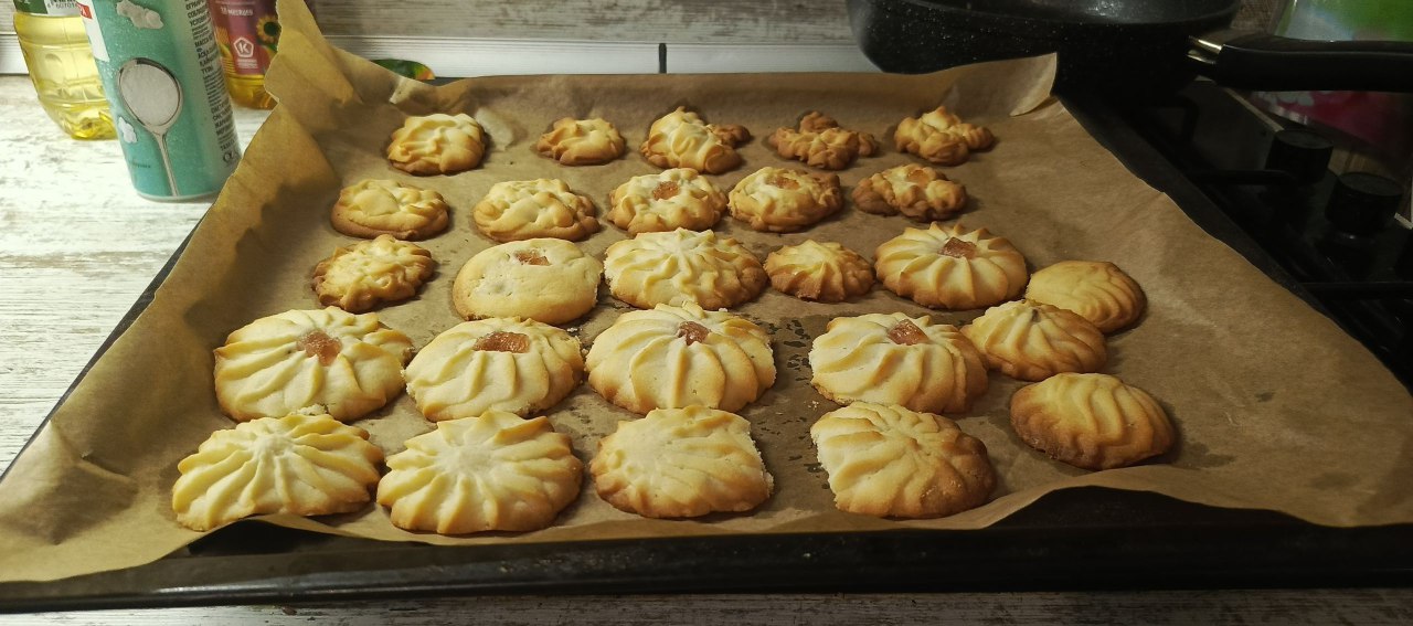 Мой рецепт: печенье курабье