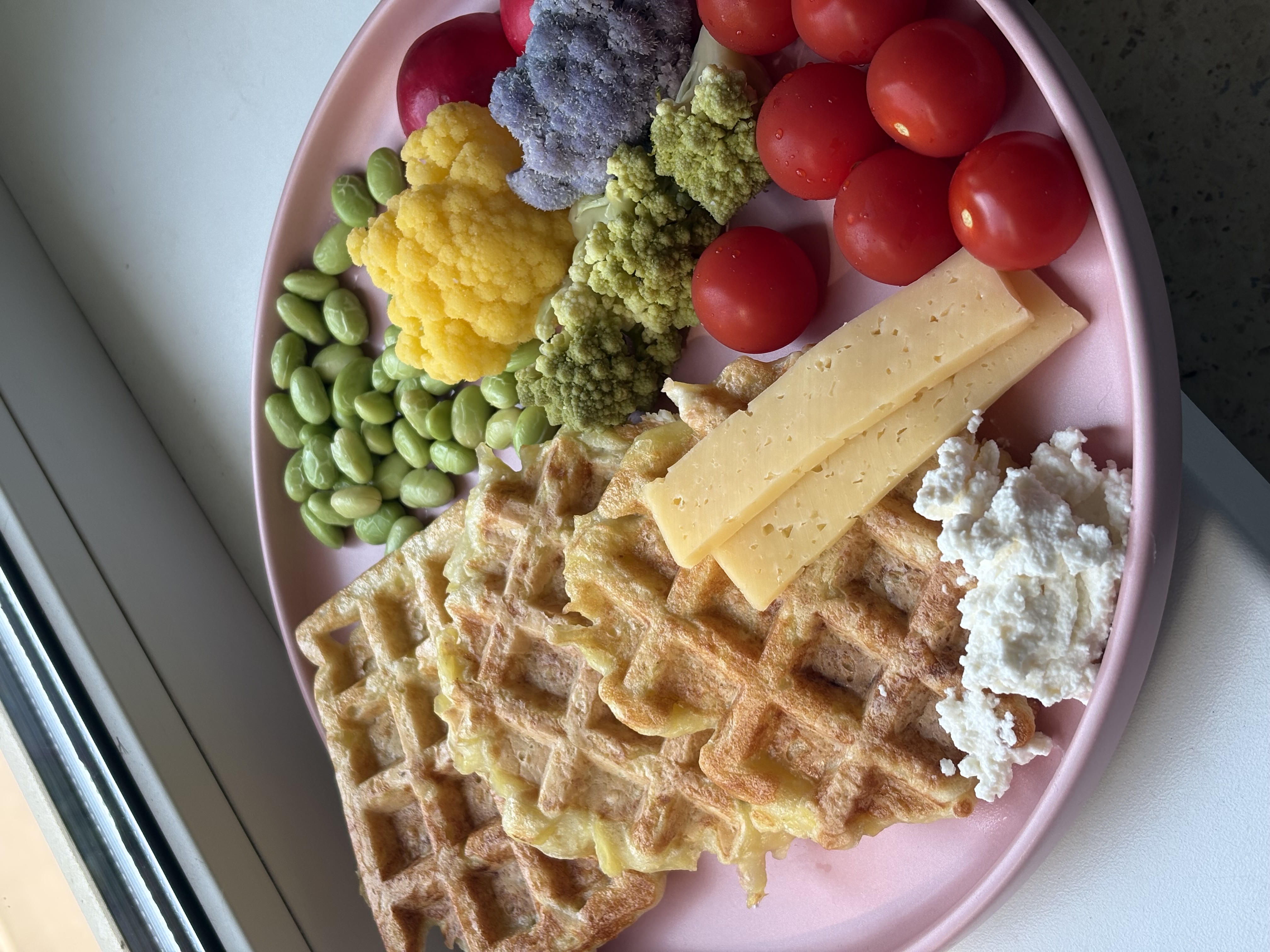 Мой завтрак: венские вафли из картошки