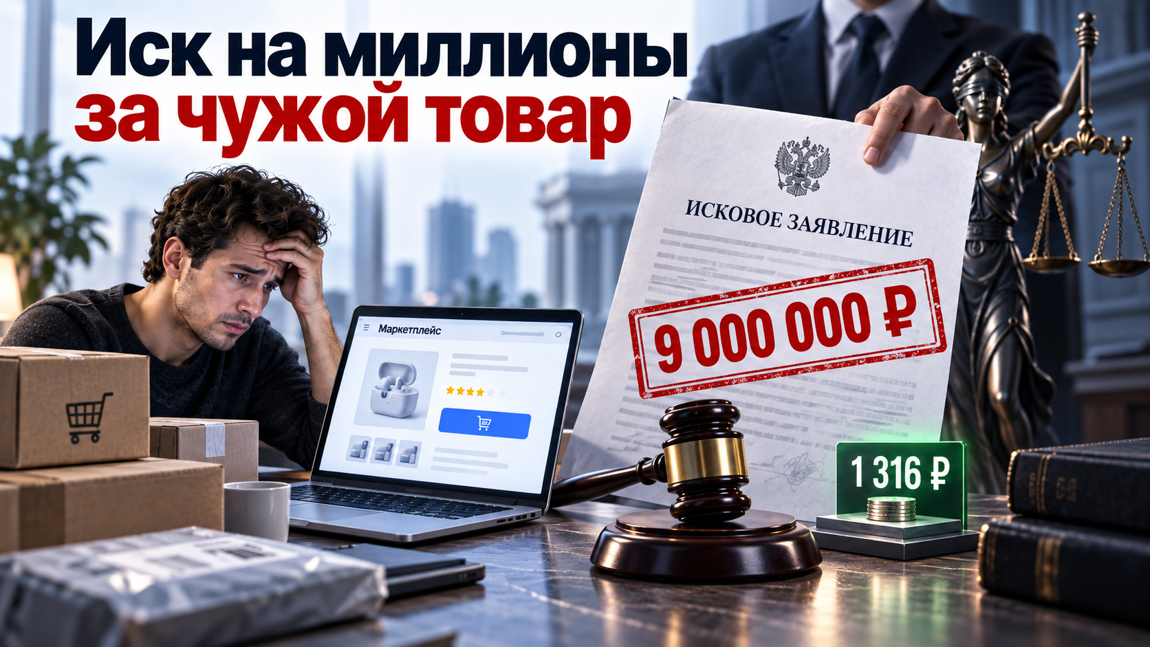 Продали чужой товар — пришел иск на миллионы: как считают компенсацию и что делать
