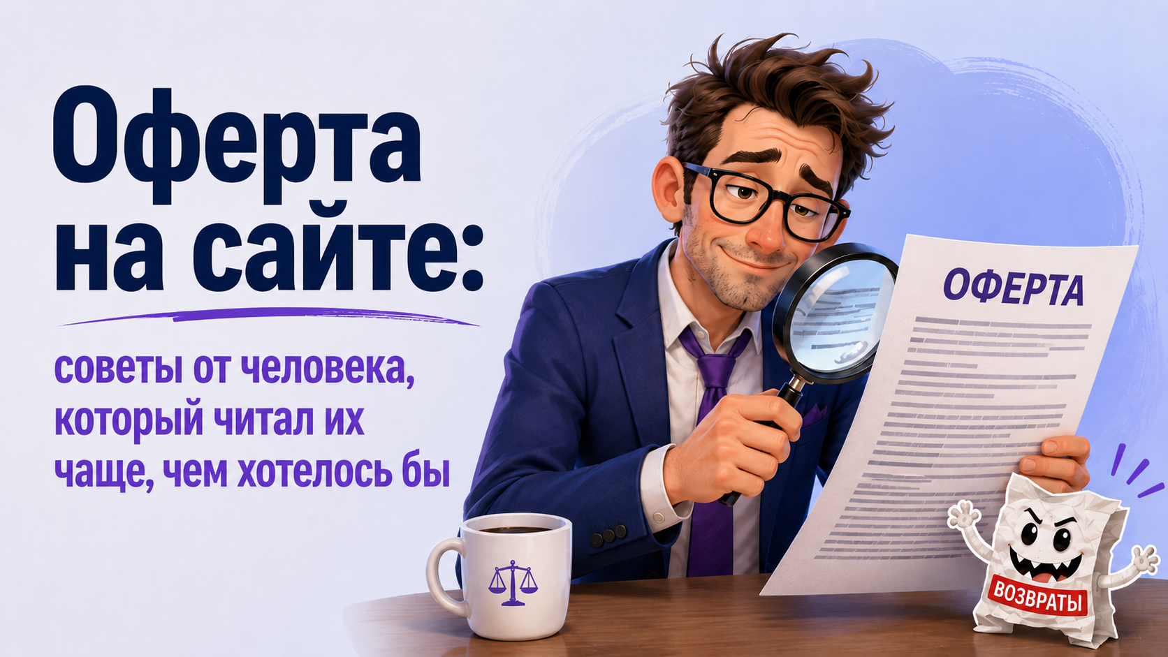 Оферта на сайте: советы от человека, который читал их чаще, чем хотелось бы