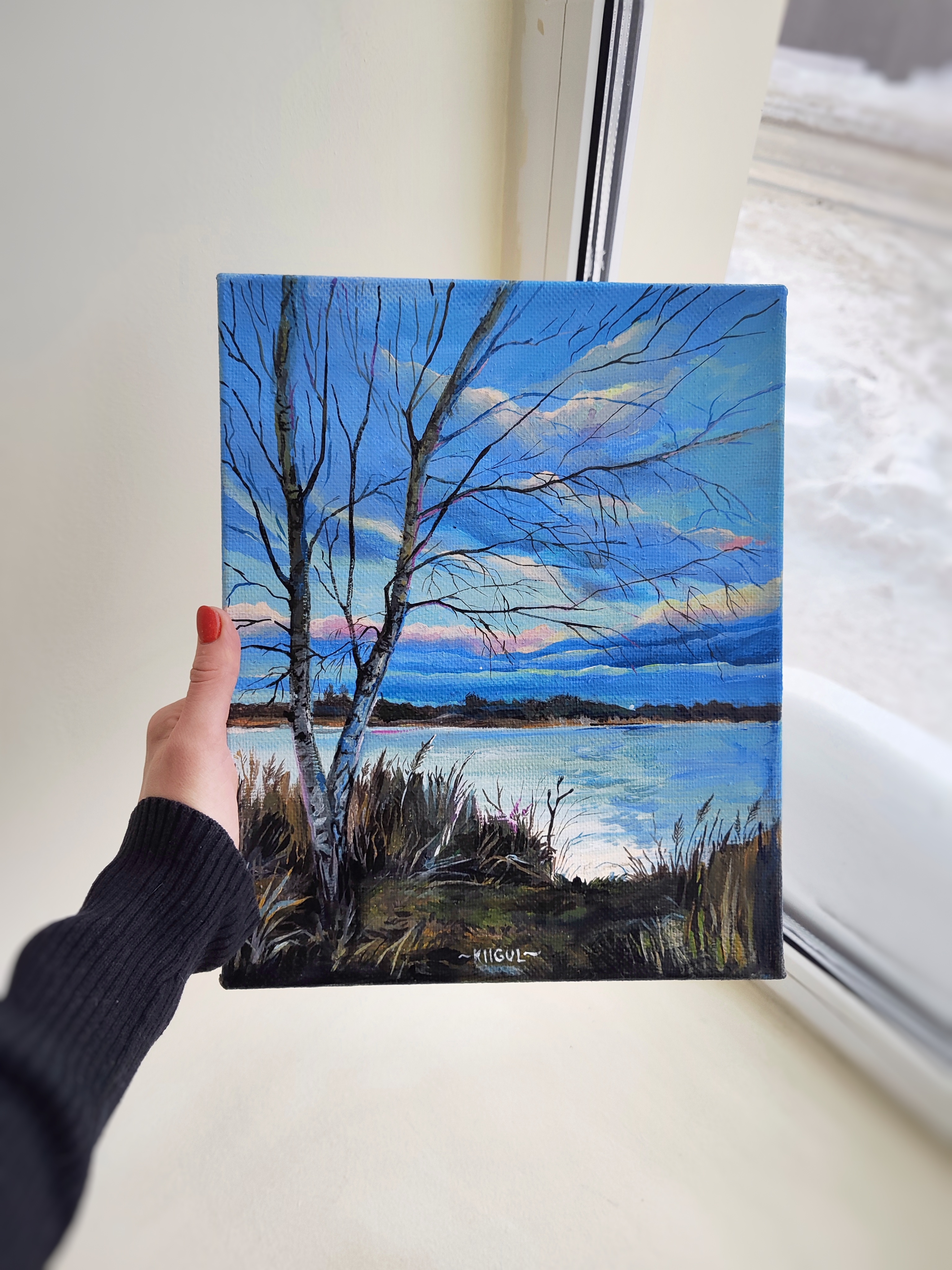 Мой рисунок: немного неклассический пейзаж