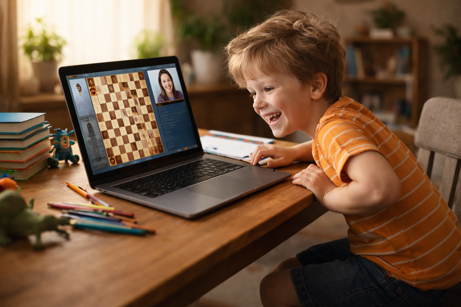 «Не рано ли ему в онлайн?»: как понять, что ребенку 5–7 лет подходят онлайн-занятия шахматами