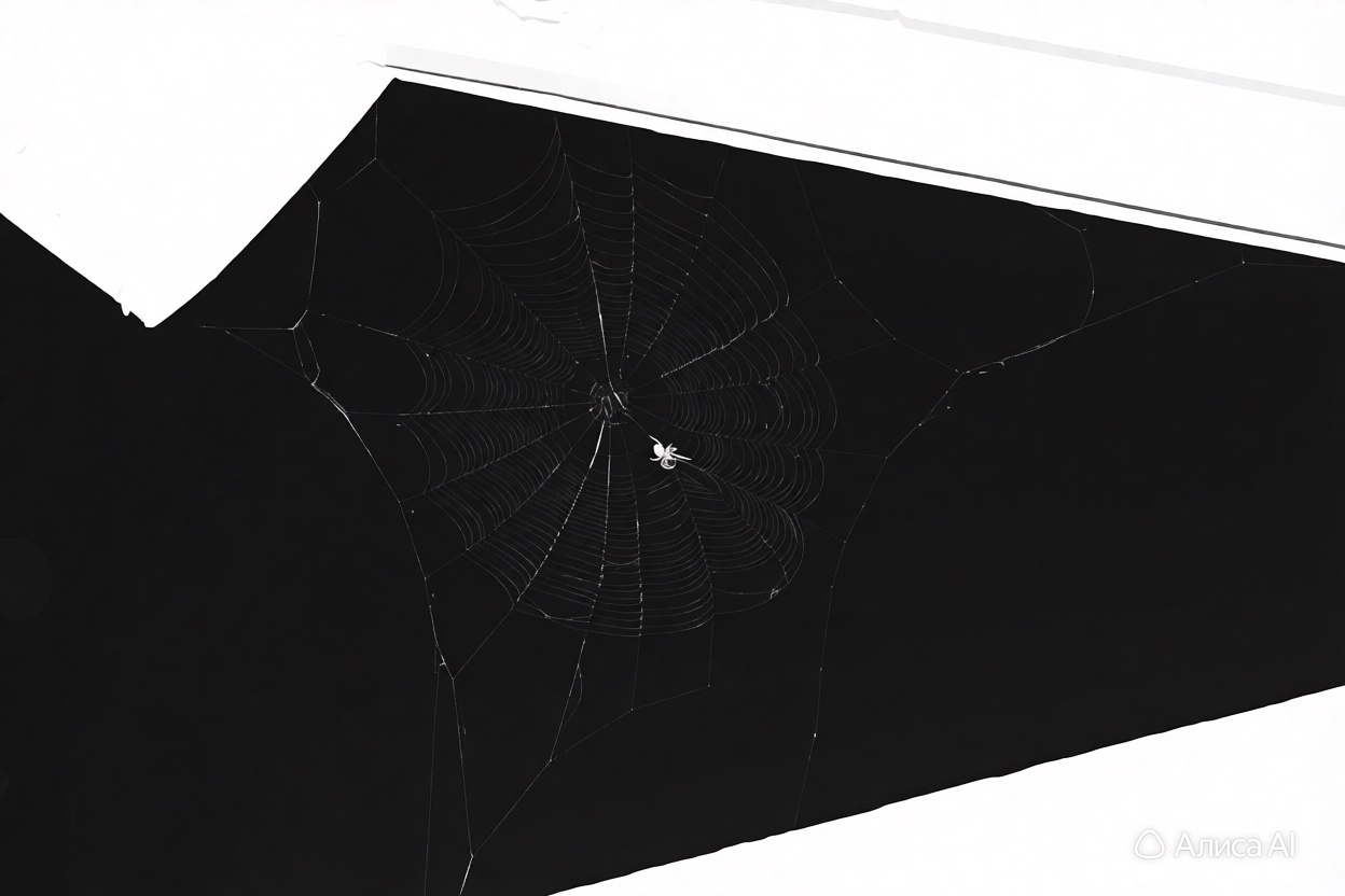 Мобильное фото: паук на Неве