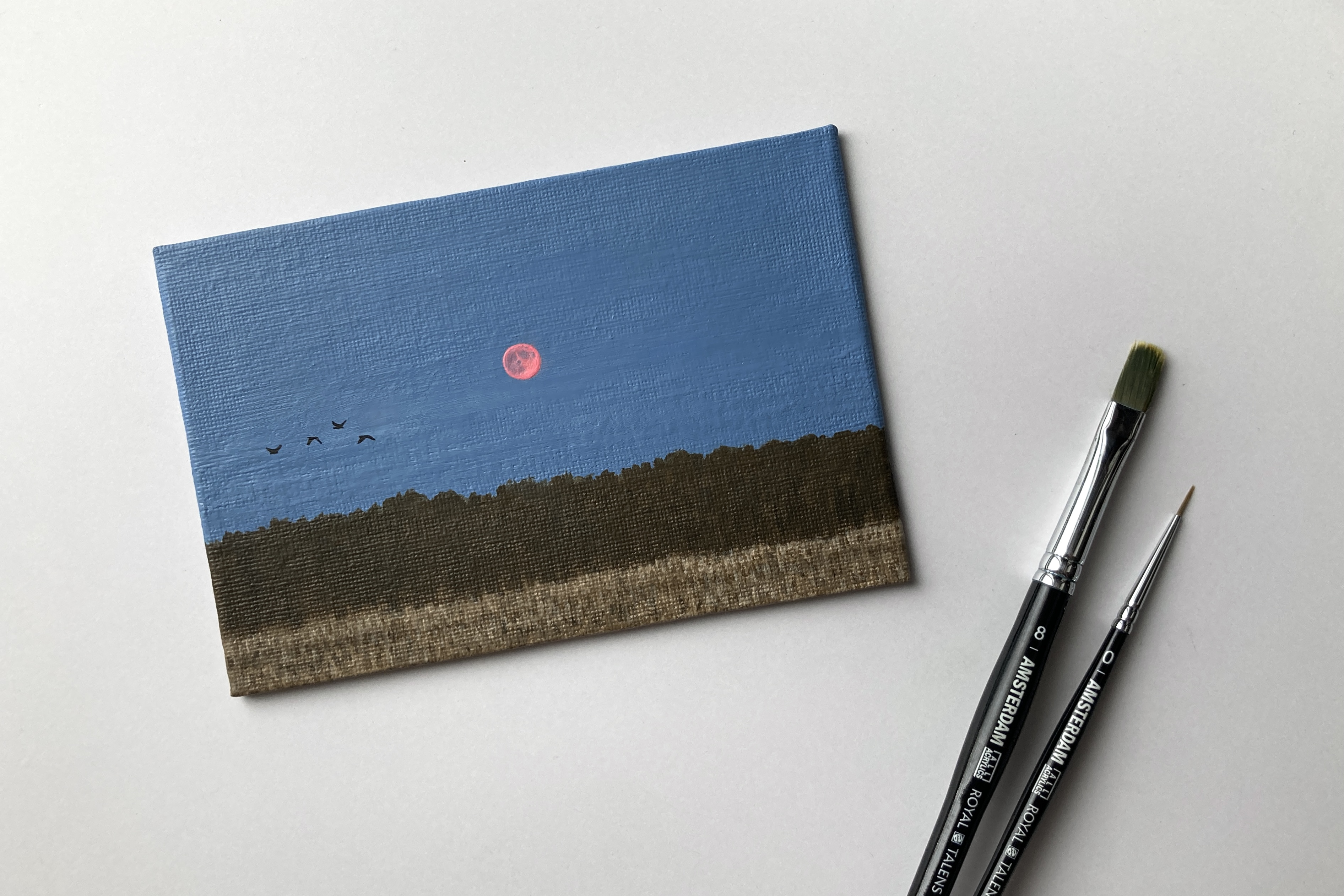 Мой рисунок: осенний пейзаж