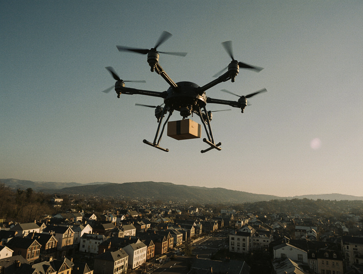 Как дроны меняют доставку