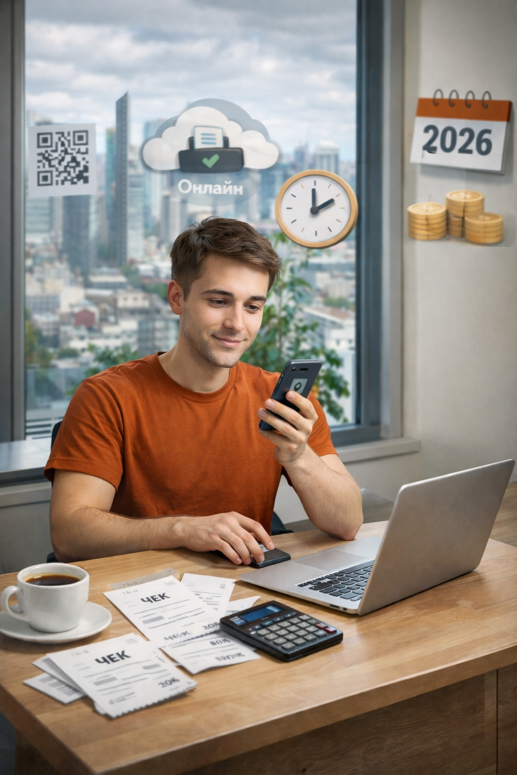 Как самозанятым работать с чеками в 2026 году