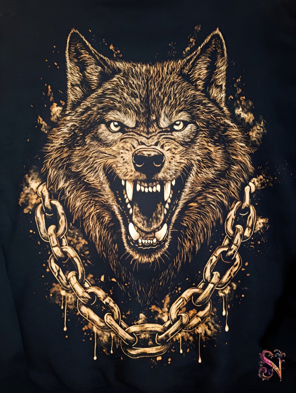 Мои рисунки: роспись свитшота и футболки в технике вытравки