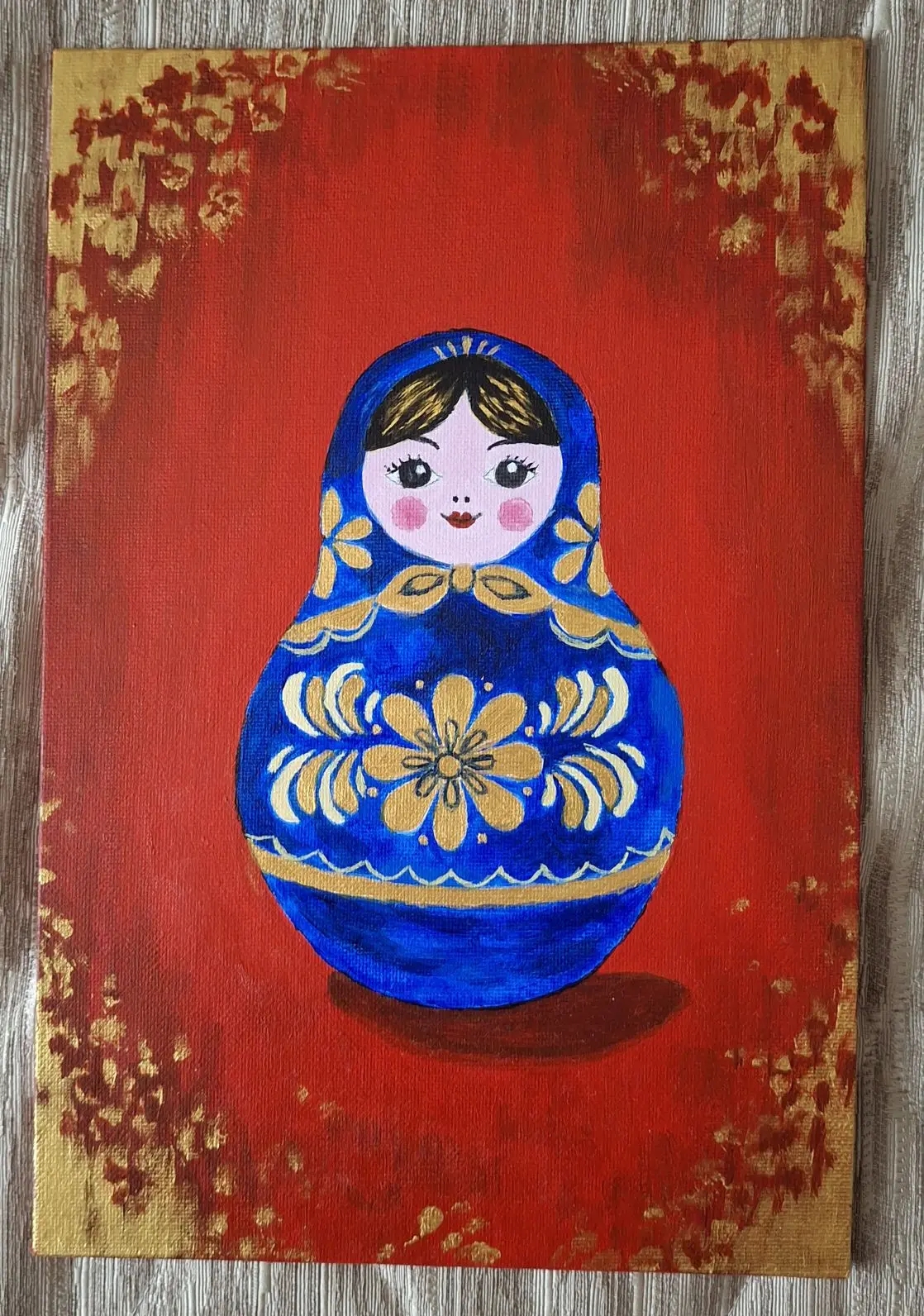 Мои рисунки: работы акрилом