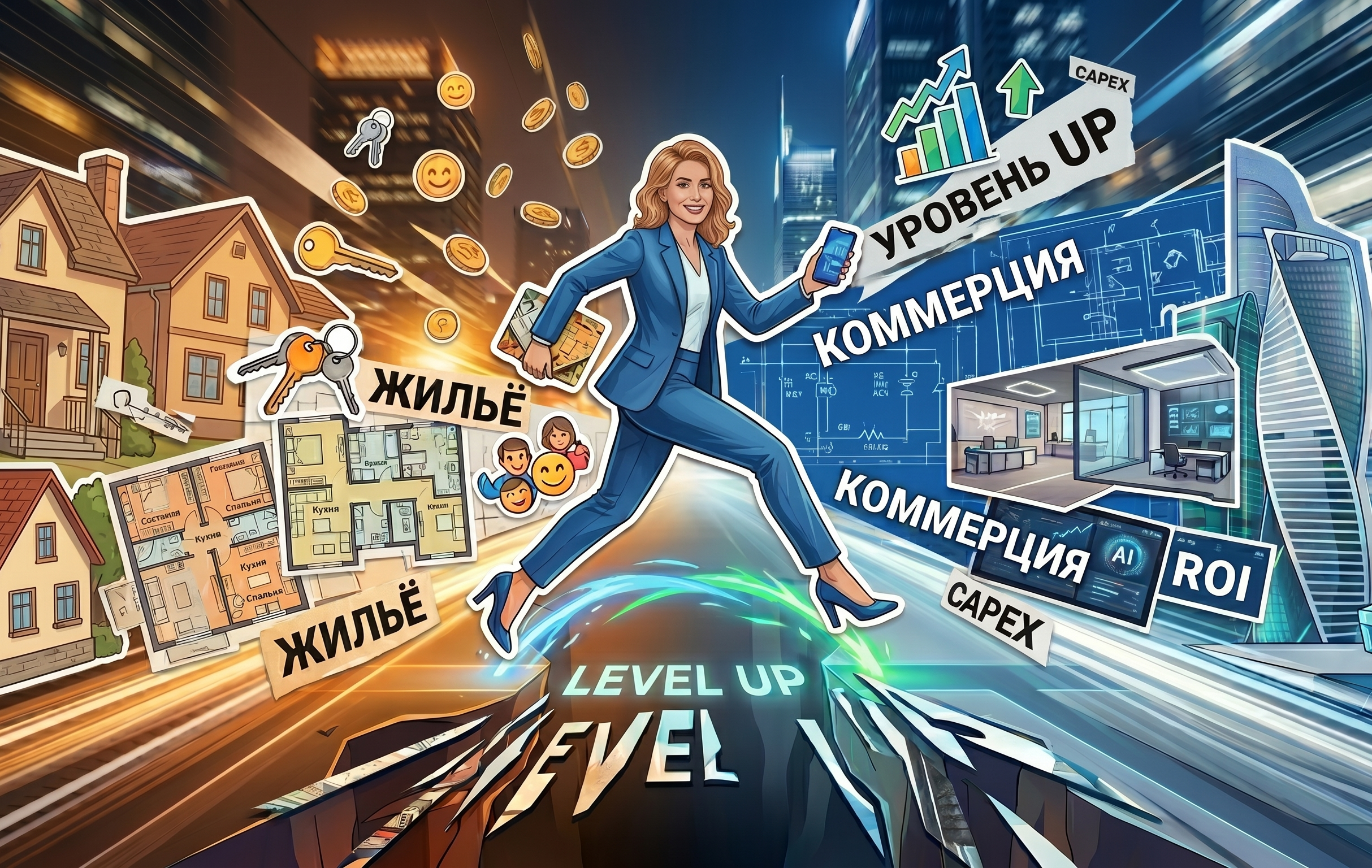 Как я перешла из жилой недвижимости в коммерческую