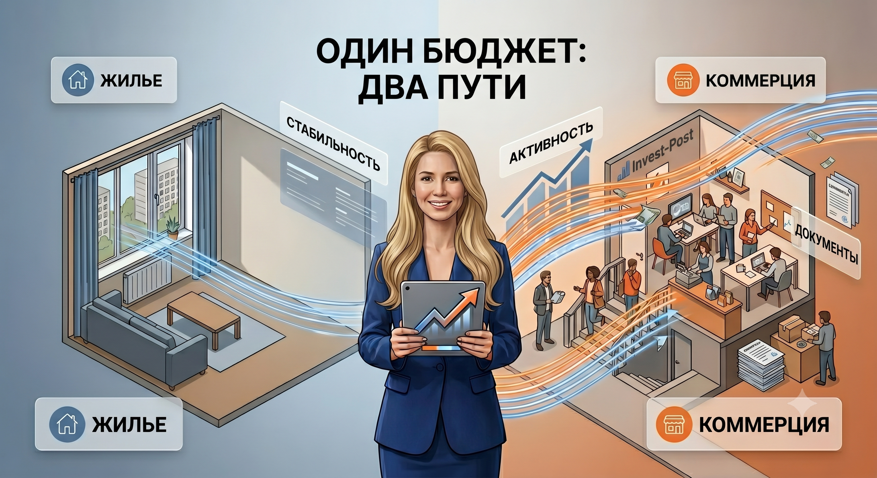 Как зайти в коммерческую недвижимость, если денег хватает только на однушку