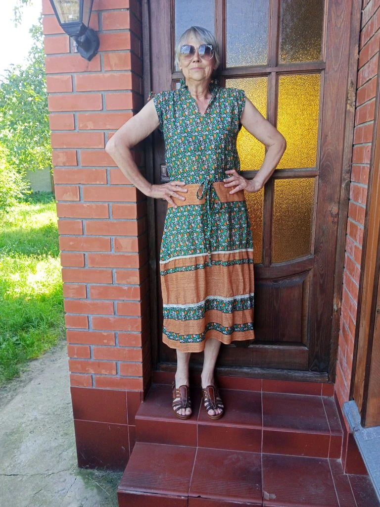 Ручная работа: винтажное платье 1978 года