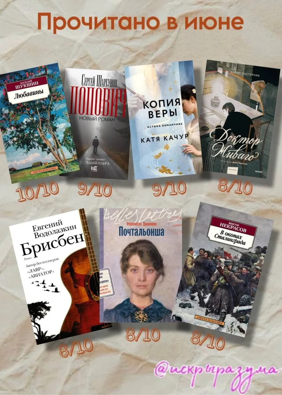 За полгода я прочла более 50 книг разного достоинства и нашла еще одного любимого писателя — Шукшина