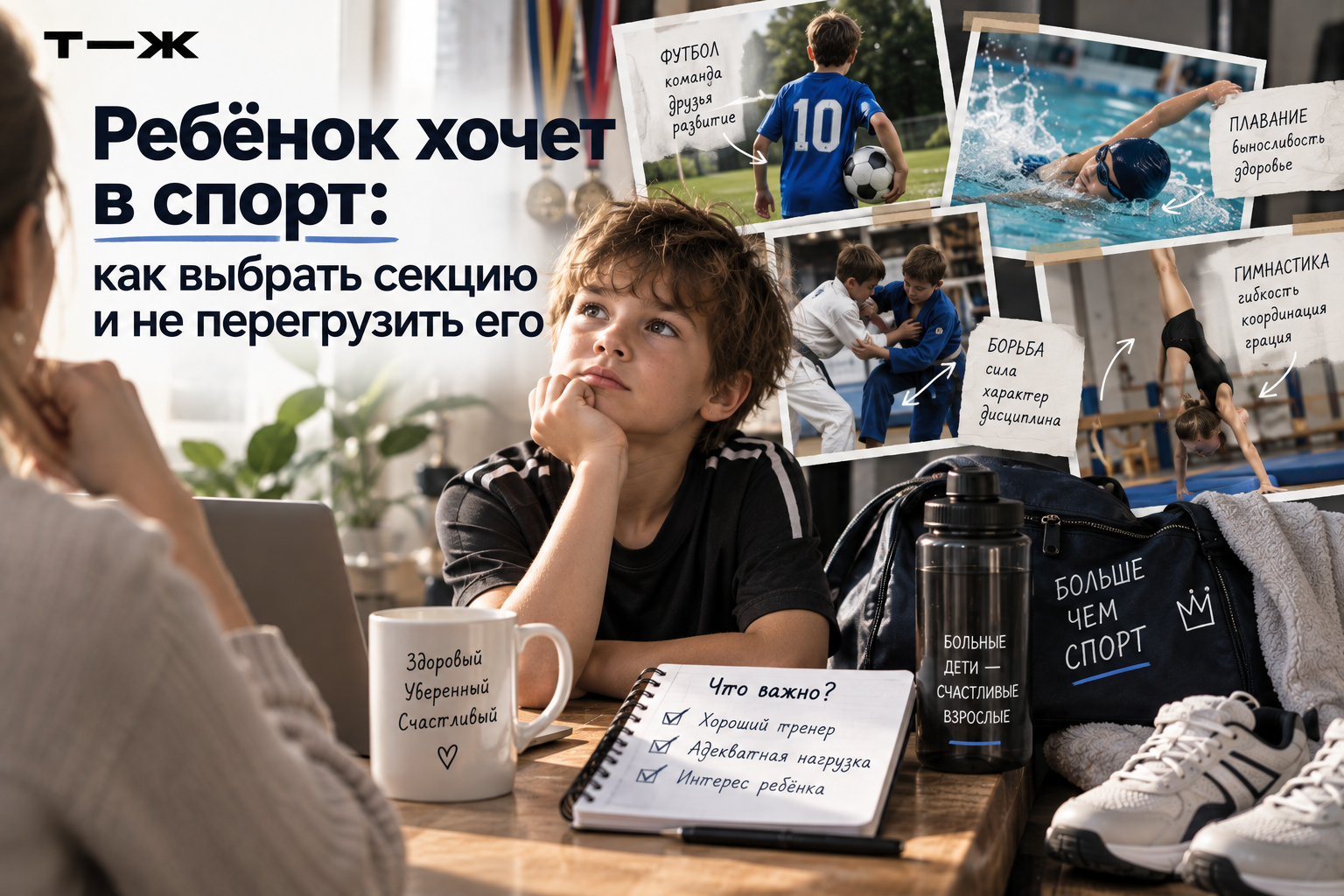 Ребенок хочет в спорт: как выбрать секцию и не перегрузить его