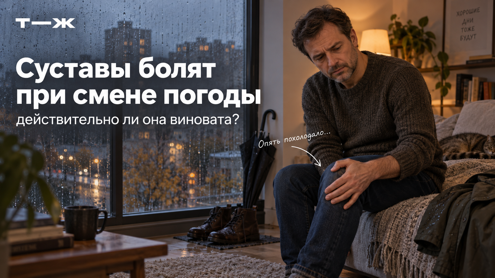 Суставы болят при смене погоды — действительно ли она виновата