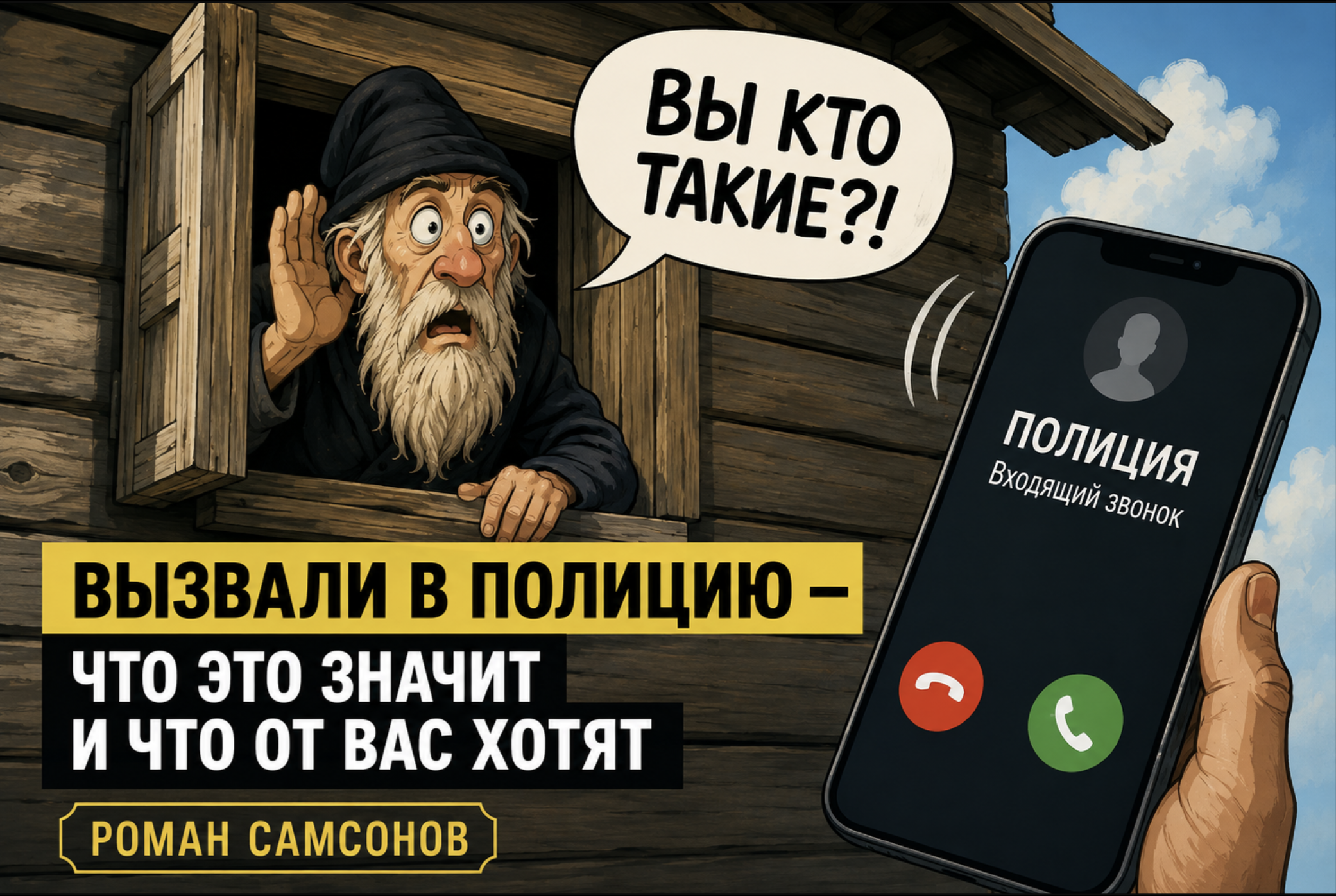 Вызвали в полицию: что от вас хотят и как понять, что происходит