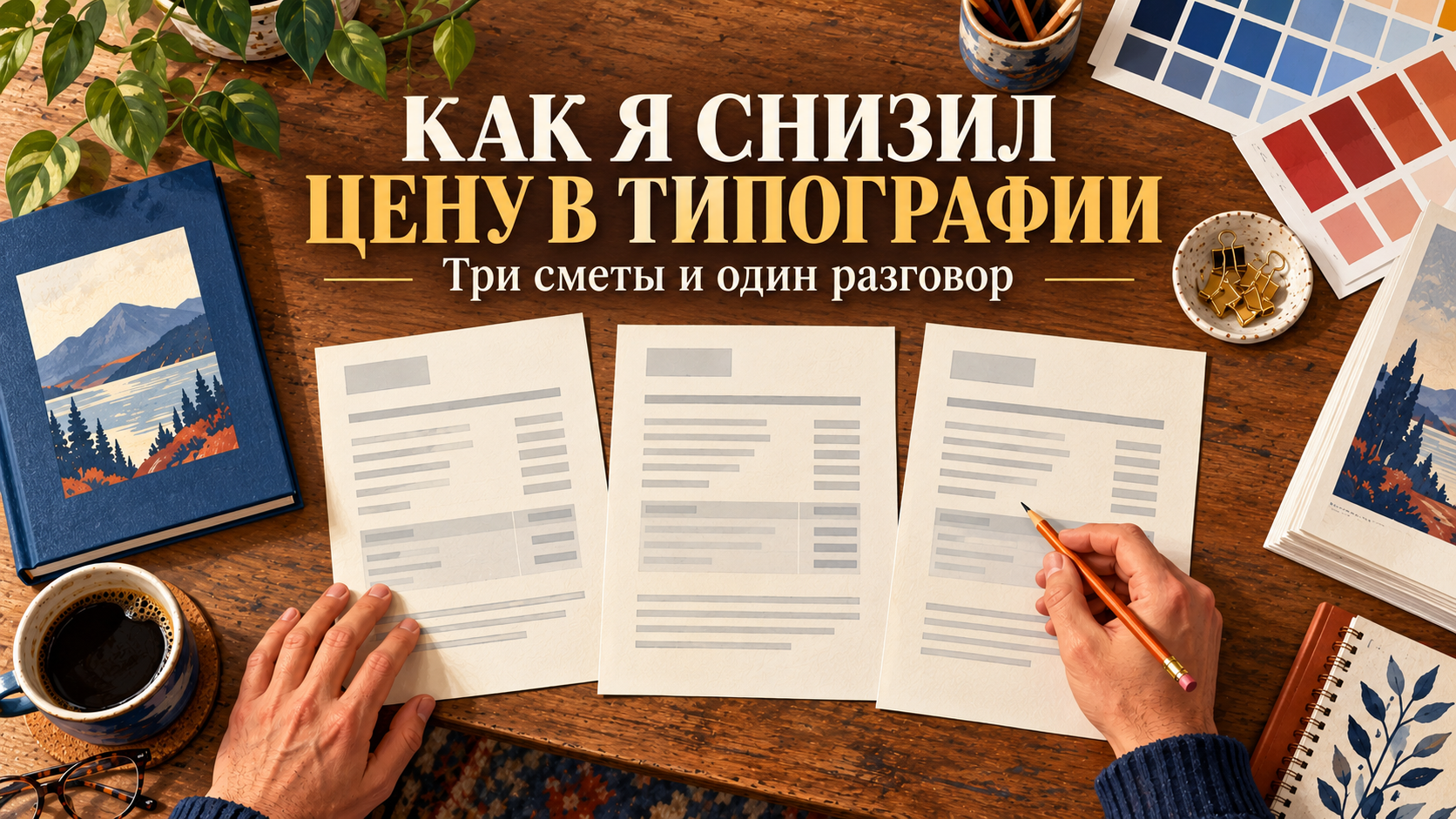 Я показал типографии чужую смету — и она снизила цену