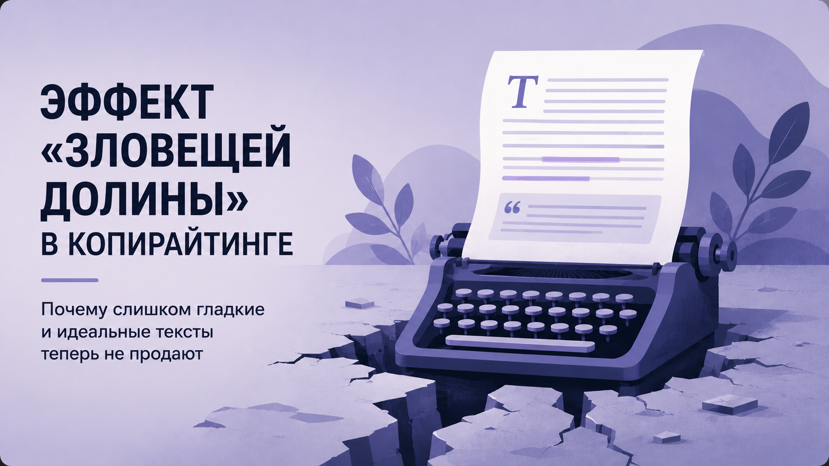 Эффект зловещей долины в копирайтинге: почему идеальные тексты теперь не продают