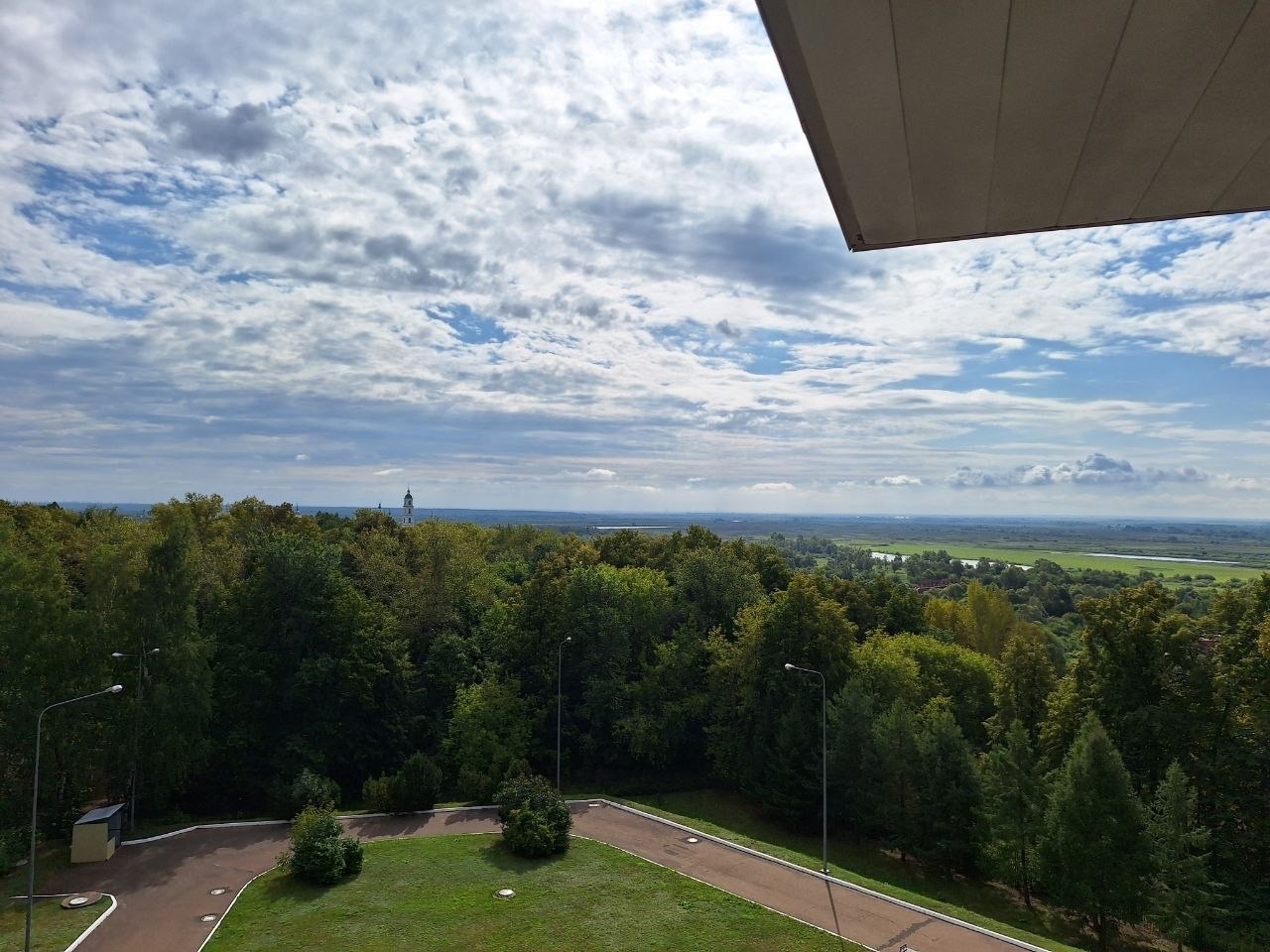 Вид из номер отеля Ramada Alabuga