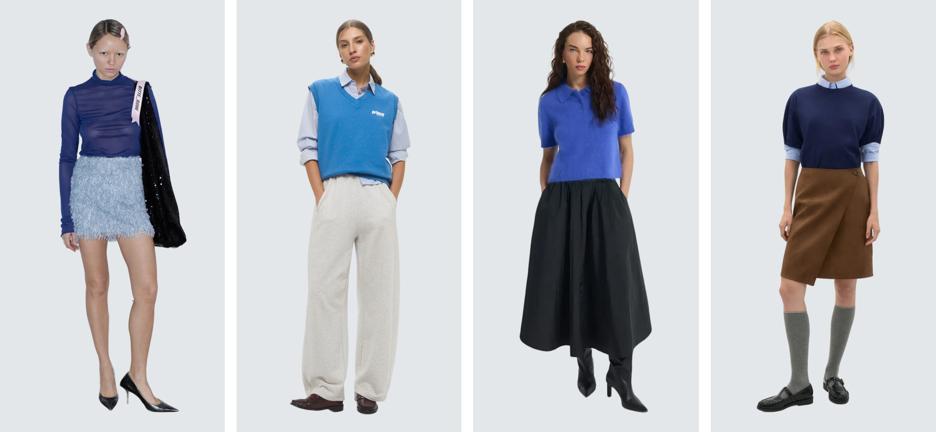 С чем сочетается синий цвет — 9 примеров для реальной жизни