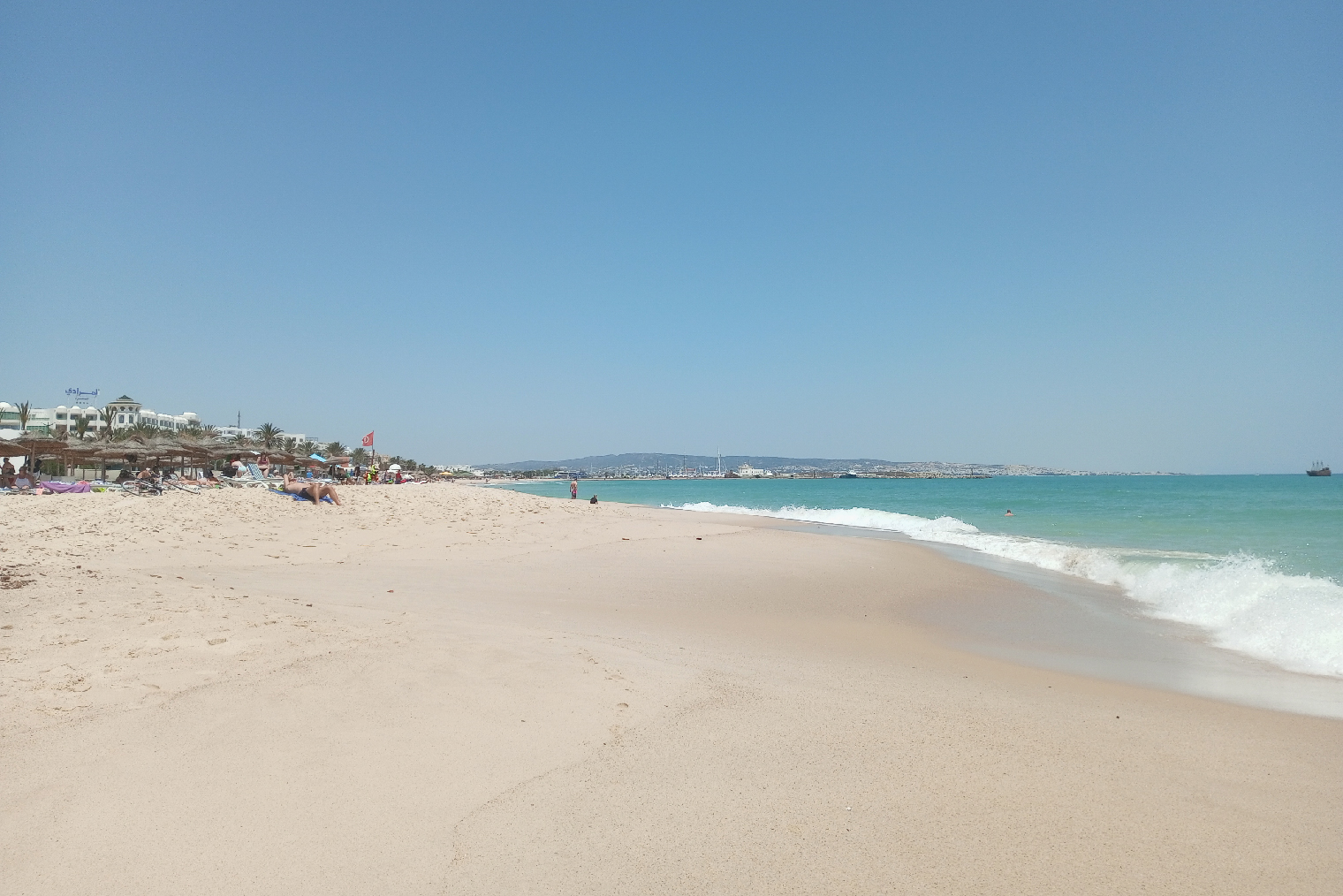 Пляж Ясмин-Хаммамета, который мне понравился