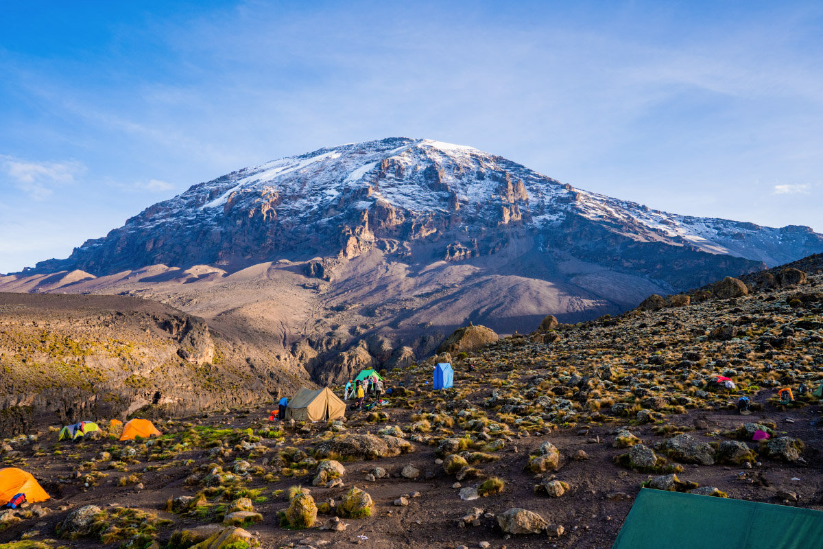 Килиманджаро даже не гора, а стратовулкан. Фотография: Ingus Kruklitis / Shutterstock