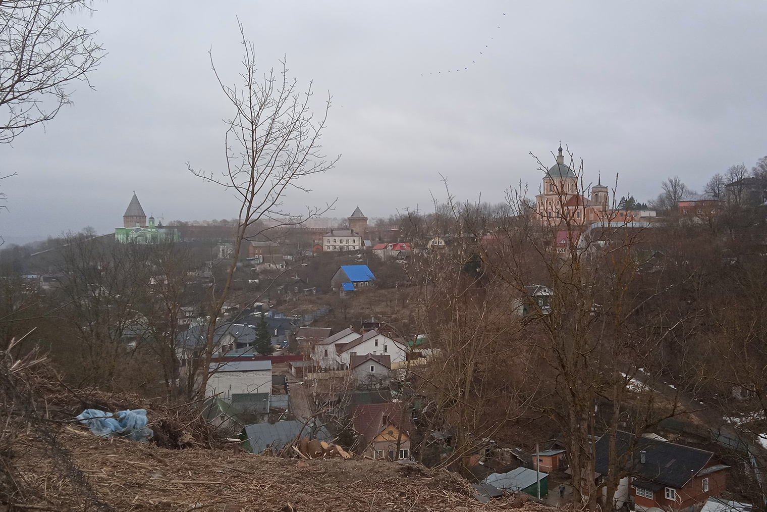 Вид на Смоленск с обзорной площадки
