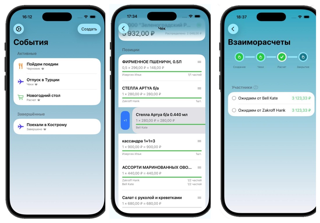 WeCount: совместные расходы