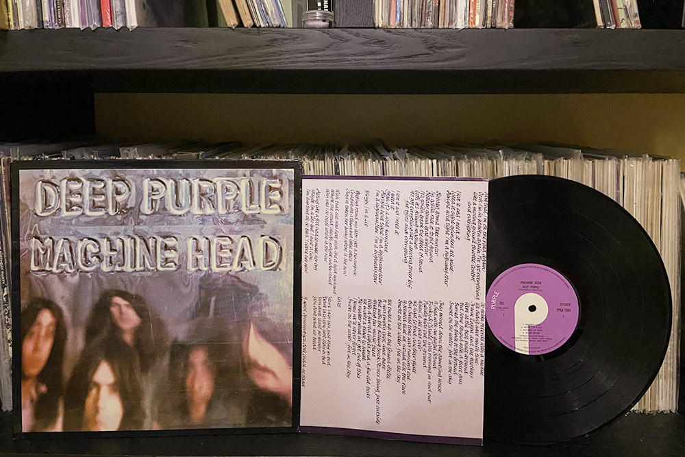 Deep Purple — Machine Head. Первый английский пресс 1972 года