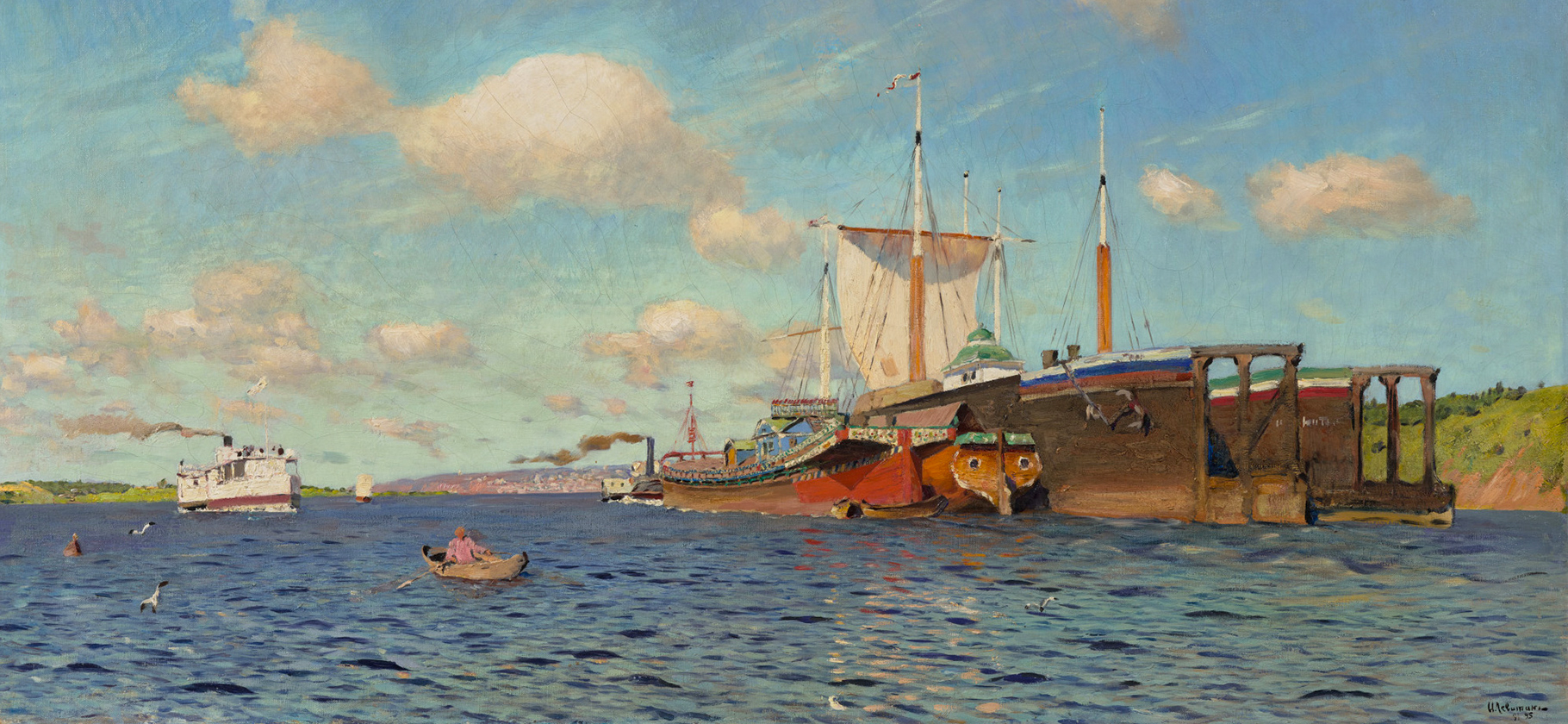 Левитан, Саврасов, Куинджи: в самар­ской Третьяковке открыли выставку о Волге