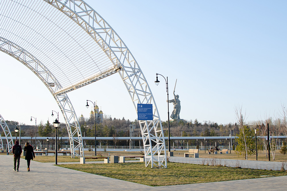 Парк Победы открылся пару лет назад и стал вторым в Волгограде парком с таким названием. Первый находится на центральной набережной