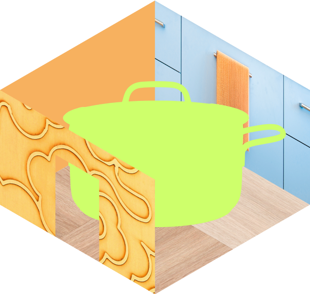 Как спланировать кухню, чтобы не было ощущения захлам­ленности