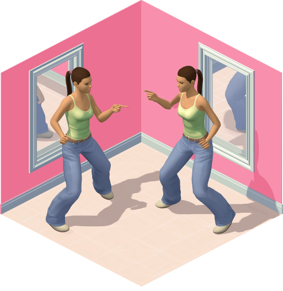 Можно ли повесить зеркало на входную дверь