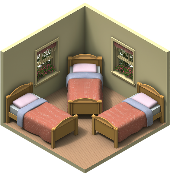 Как изменить планировку двушки, чтобы у каждого члена семьи были спальные места