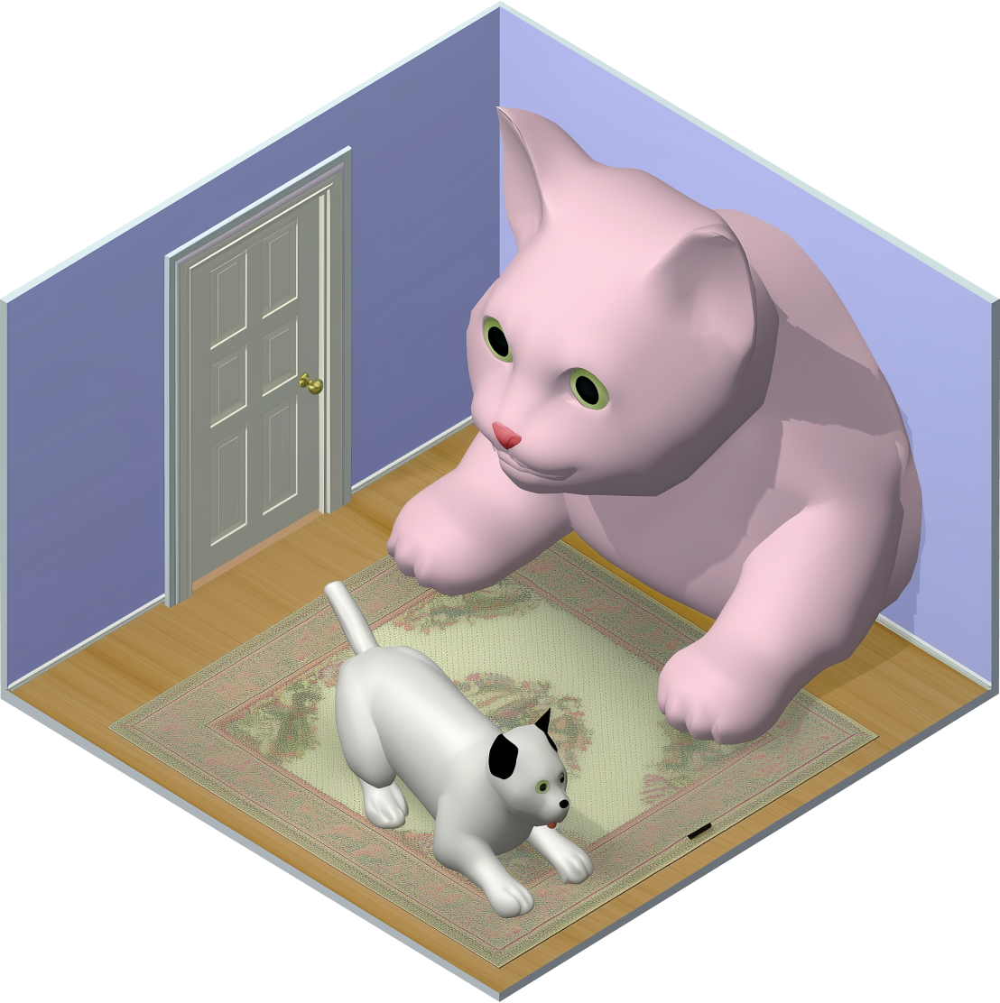 Как изменить пла­ни­ровку в трешке, чтобы ужиться семье из пяти человек и двух животных